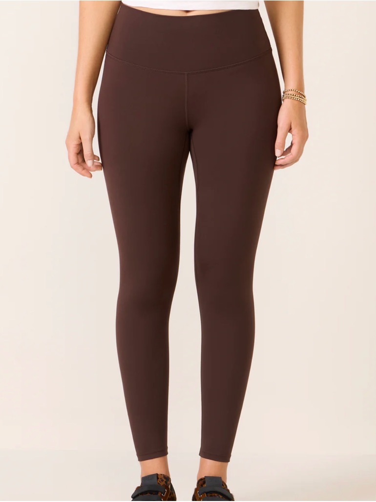 Spanx High-Rise Sculpting Leggings In Brown